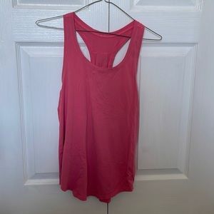 Pink lululemon tank top